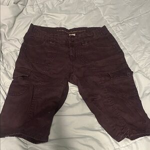 Arizona Jean Company Kids Dark Brown Cargo Shorts
